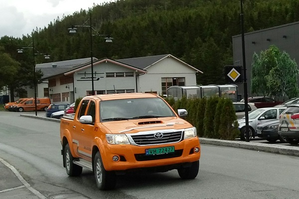 Toyota Hilux i Åfjord
